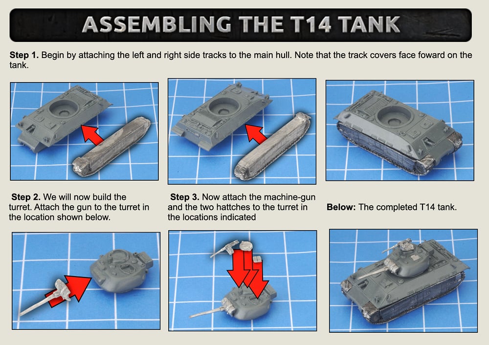 T14 (75mm) Assault Tanks (x2)