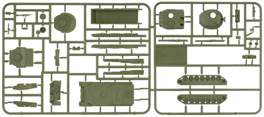 NATO Leopard 1 Tank Platoon (x5 Plastic)