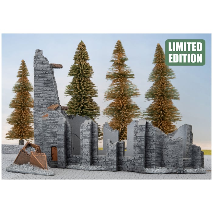 Ruins Church - New Colour Scheme - Limited Edition