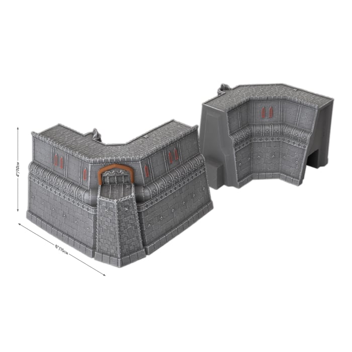 Mundus Imperialis - Fortress Corners (x2)