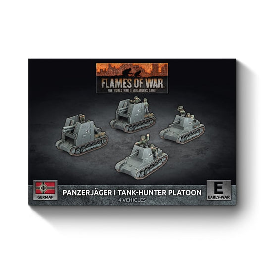 Panzerjager I Anti-tank Platoon (x4 Plastic)