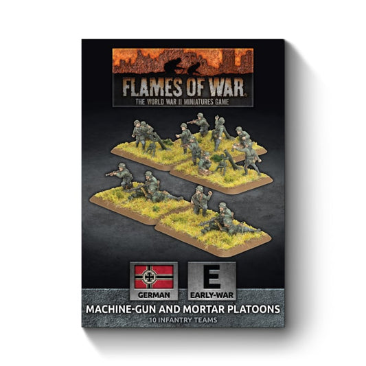 HMG and Mortar Platoons (Early, Plastic)