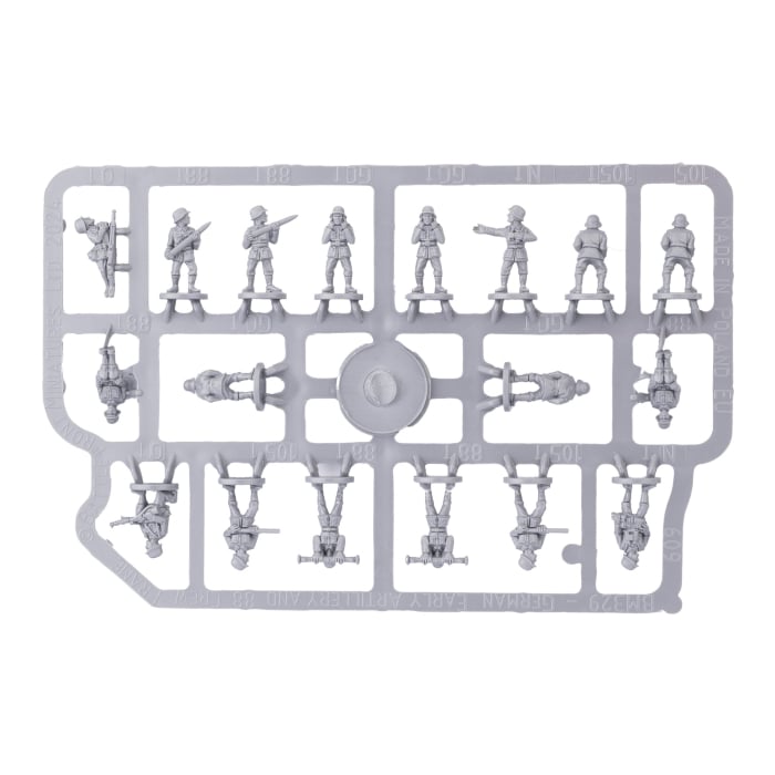 10.5cm Artillery Battery (Early) (x4 guns Plastic)