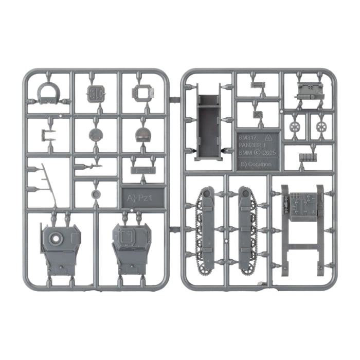 Panzer I Platoon (x5 Plastic)