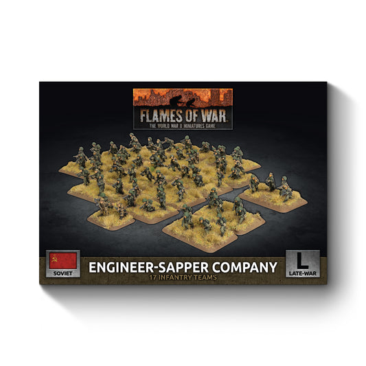 Engineer-Sapper Company (Late War x67 Figures Plastic)
