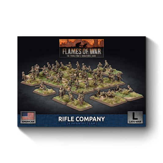 Rifle Company (Late War) - Plastic