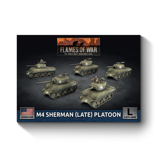 M4 Sherman (Late) Platoon (x5 Plastic)