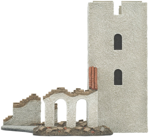 Mediterranean Ruined Monastery