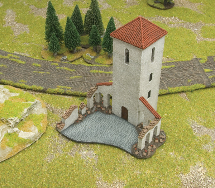 Mediterranean Ruined Monastery