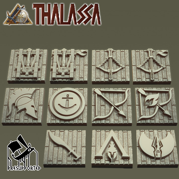 Thalassa Crew Tokens Upgrade set