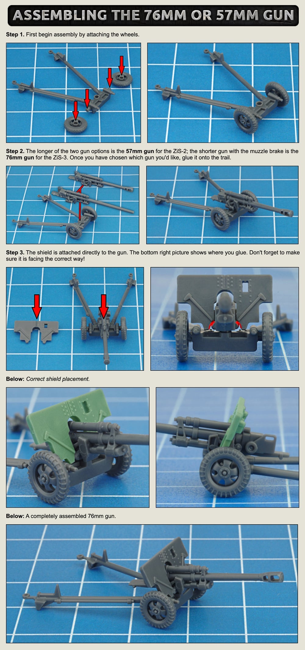 Heavy Tank-Killer Company (Late War x4 Guns Plastic)