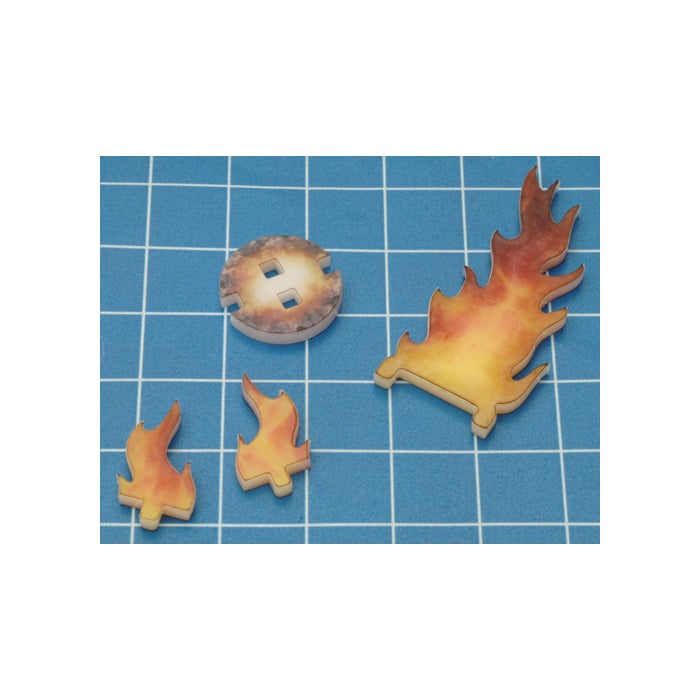 Destroyed Markers (x8 Markers)