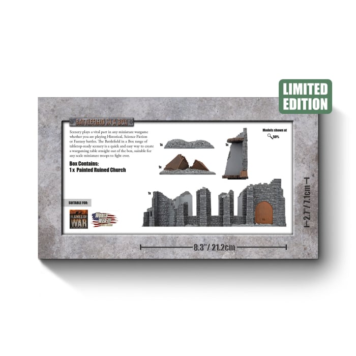 Ruins Church - New Colour Scheme - Limited Edition