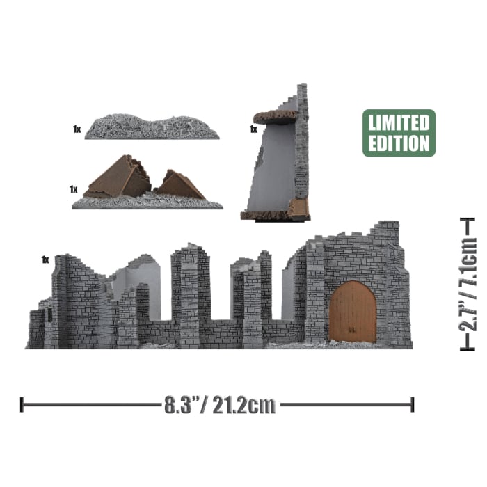 Ruins Church - New Colour Scheme - Limited Edition