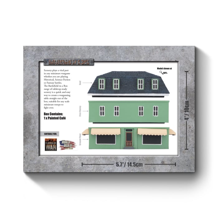 HOUSE: European Cafe (Blue) - Limited Edition
