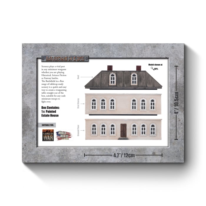 European Estate House (Yellow) - Limited Edition