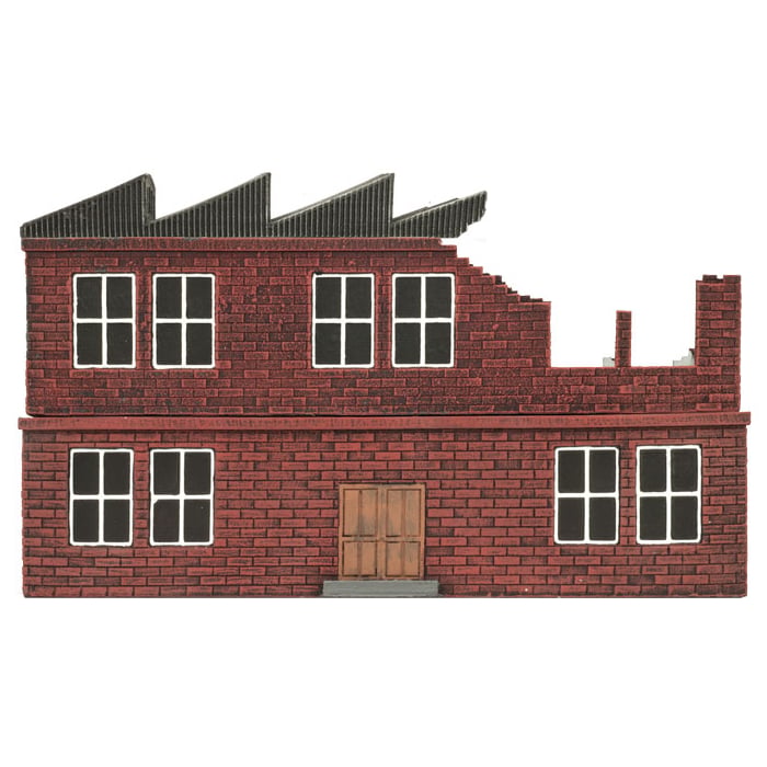 Ruined European Brick Factory