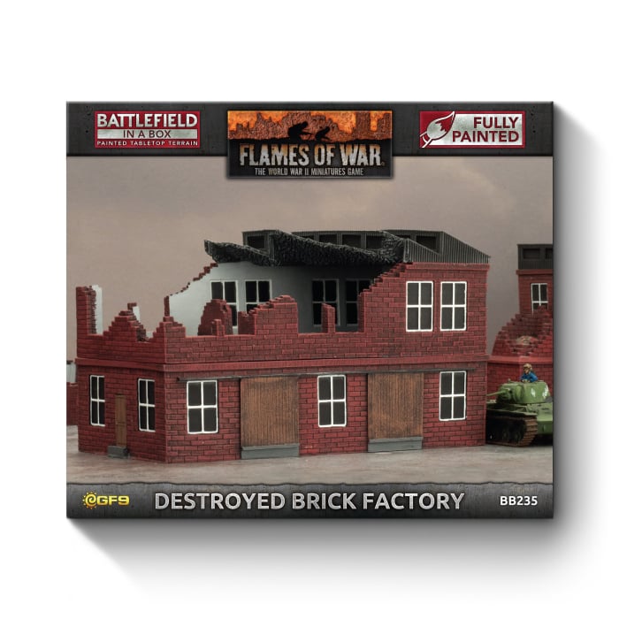 Ruined European Brick Factory