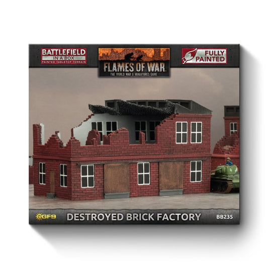 Ruined European Brick Factory