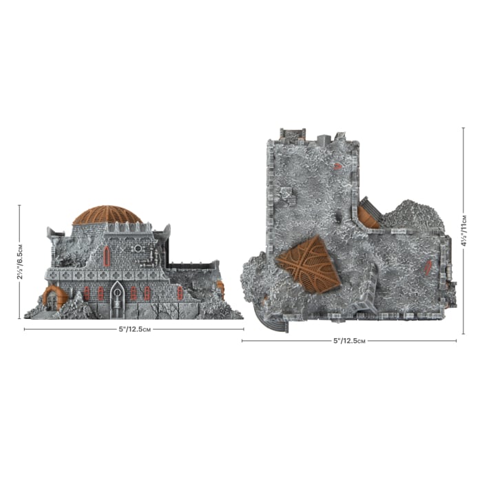 Mundus Imperialis - Librarium (Damaged & Destroyed x2)