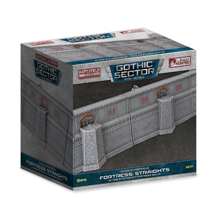 Mundus Imperialis - Fortress Straights (x2)