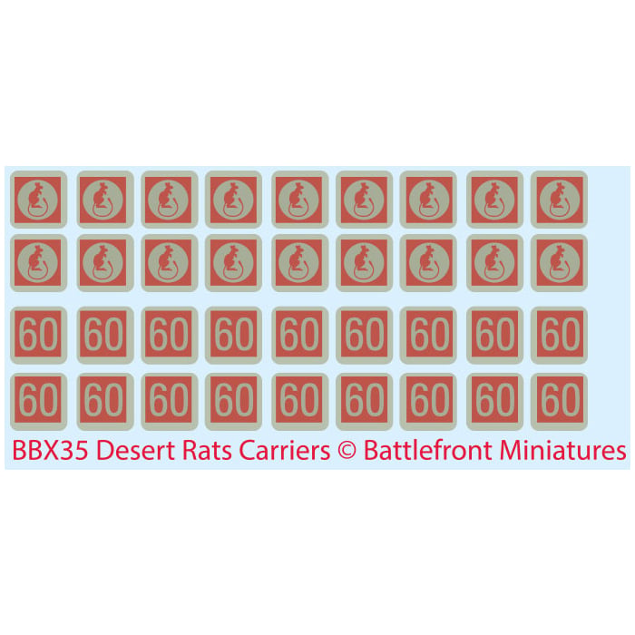 Universal Carrier Patrol (Plastic)(x9 Tanks Plastic)
