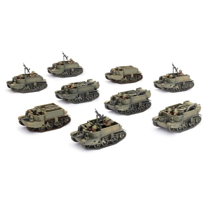Universal Carrier Patrol (Plastic)(x9 Tanks Plastic)