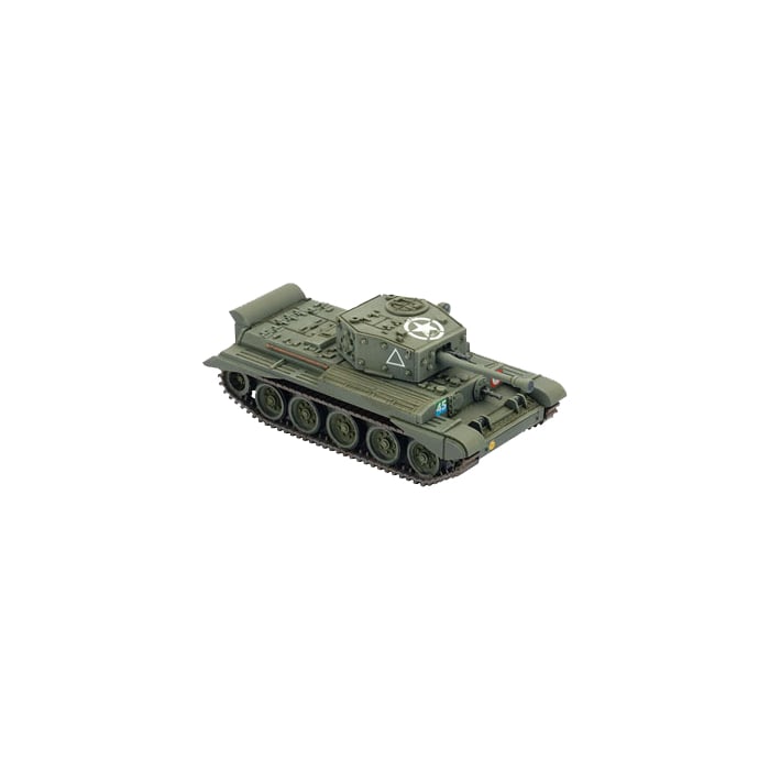 Cromwell Armoured Troop (Plastic)(x5 Tanks Plastic)