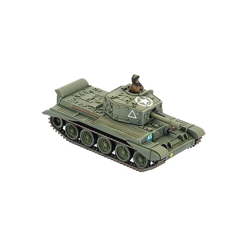 Cromwell Armoured Troop (Plastic)(x5 Tanks Plastic)