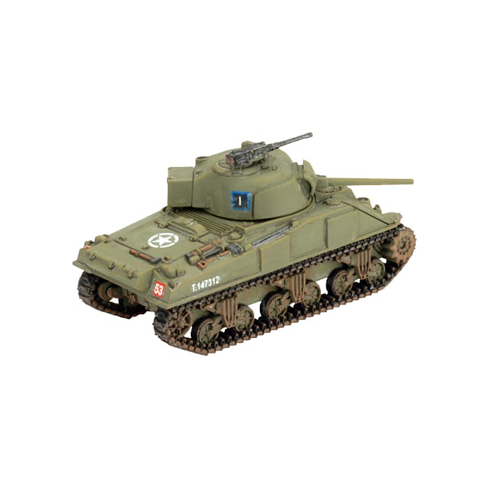 Sherman Armoured Troop (Plastic)(x5 Tanks Plastic)