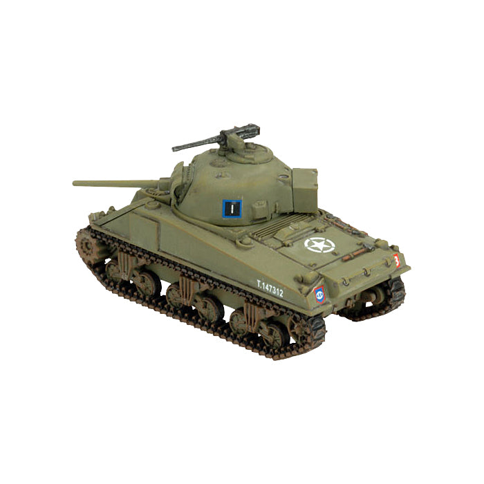 Sherman Armoured Troop (Plastic)(x5 Tanks Plastic)