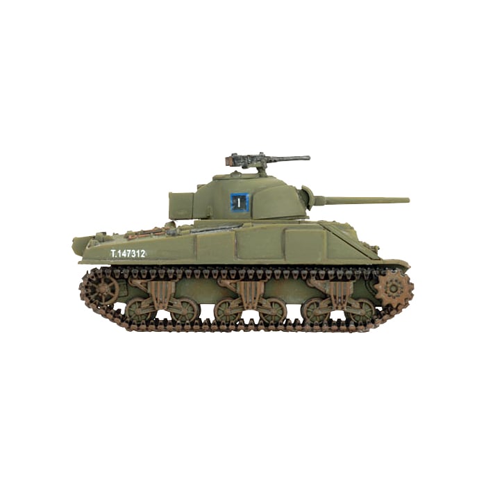 Sherman Armoured Troop (Plastic)(x5 Tanks Plastic)