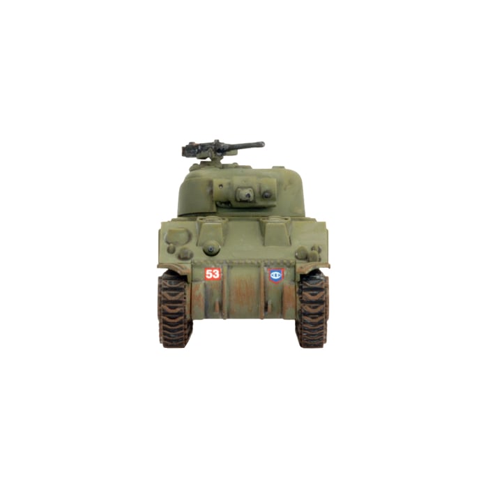 Sherman Armoured Troop (Plastic)(x5 Tanks Plastic)