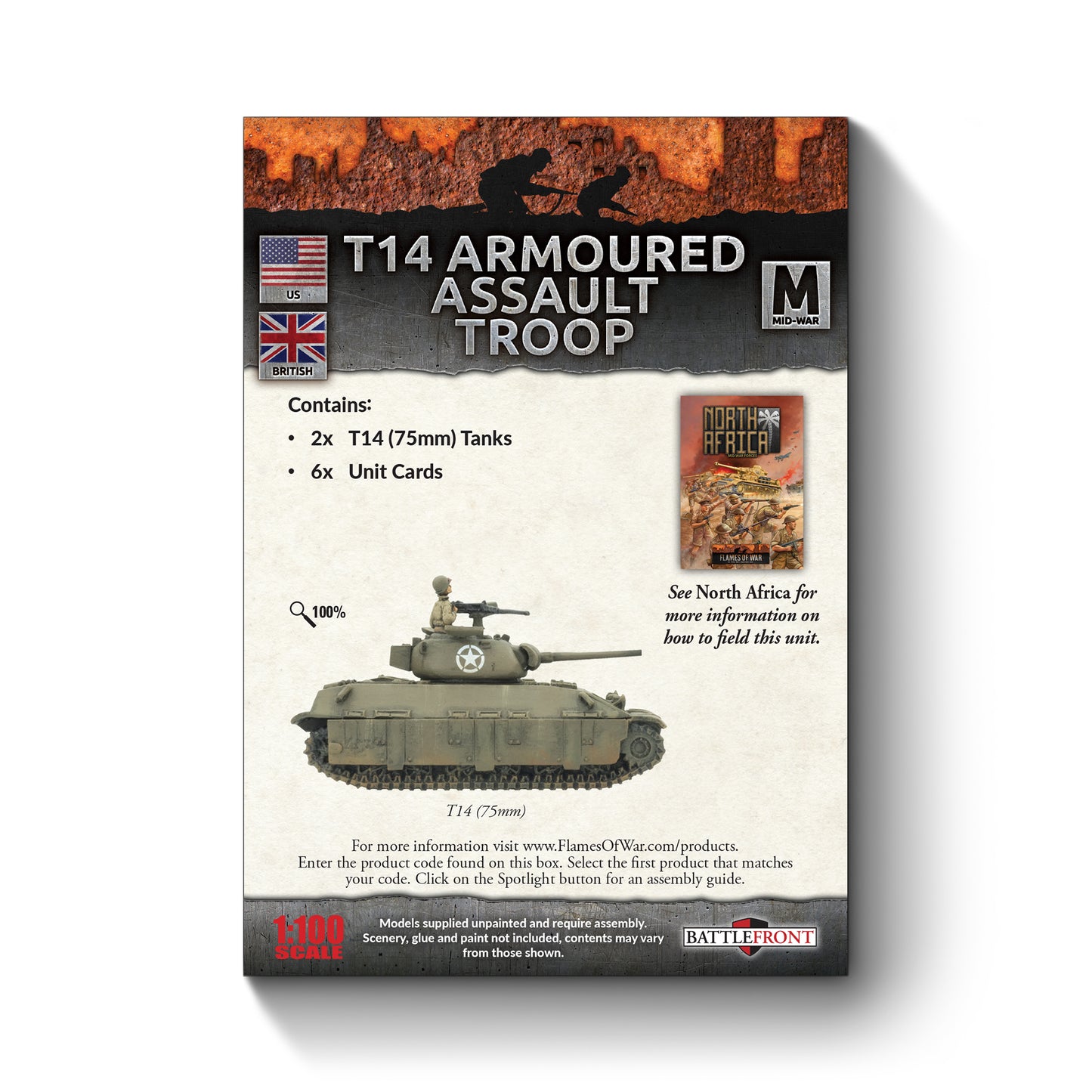 T14 (75mm) Assault Tanks (x2)