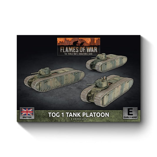 TOG I Tank Platoon (3x Plastic tanks)