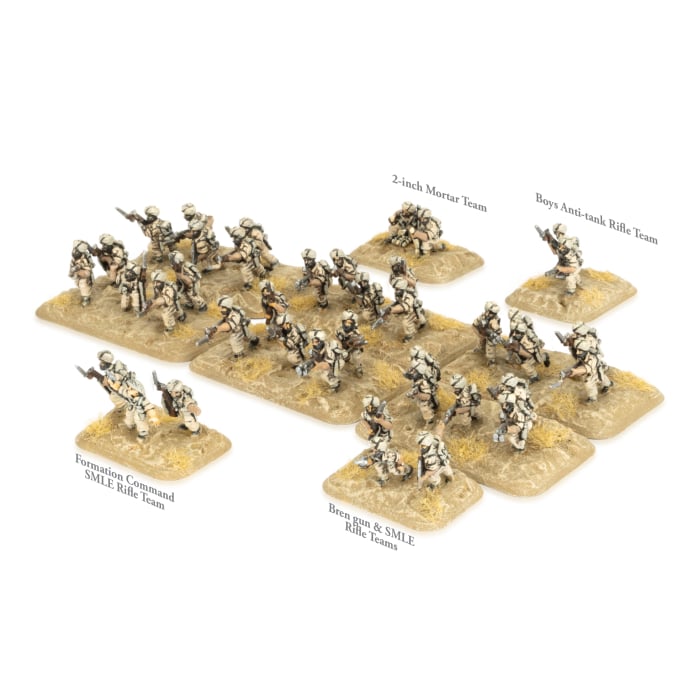 Rifle Platoon (Indian) (x36 figures)