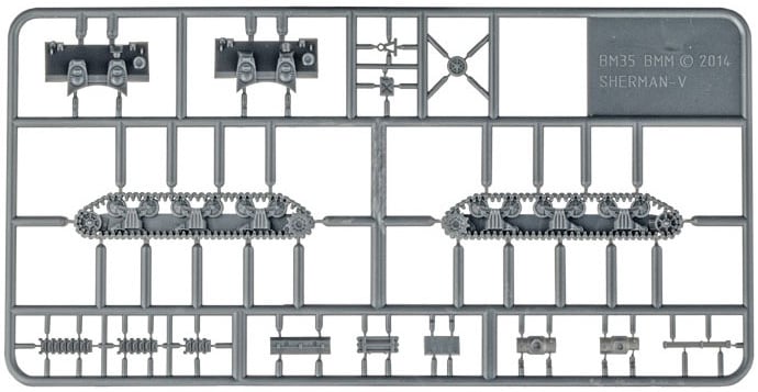 Cromwell Armoured Troop (Plastic)(x5 Tanks Plastic)