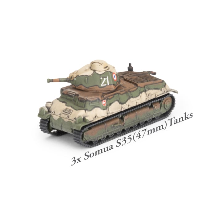 French Char B1 bis Combat Company