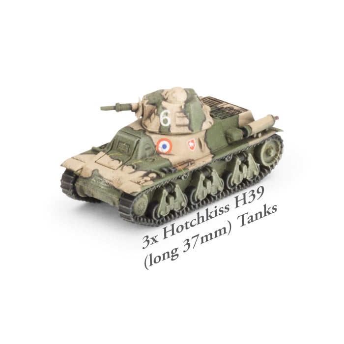 French Char B1 bis Combat Company