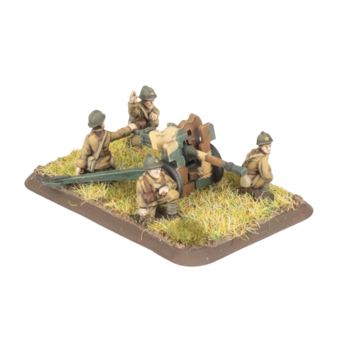 Hotchkiss 25mm Anti-tank Platoon (x4 guns)