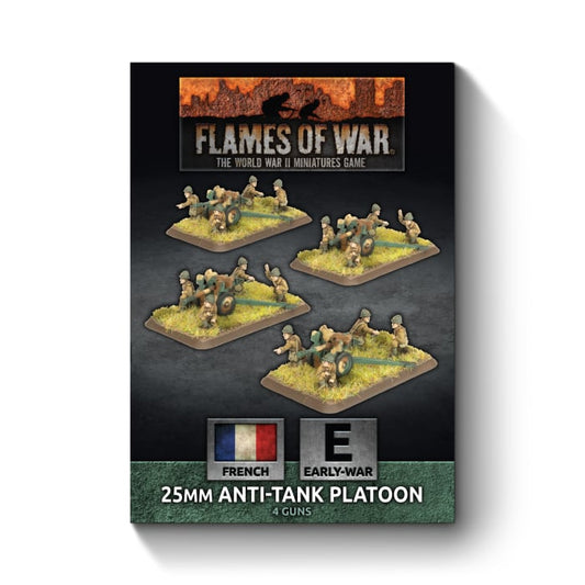 Hotchkiss 25mm Anti-tank Platoon (x4 guns)