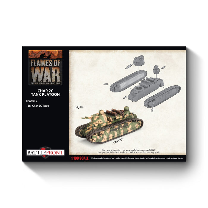 Char 2C Tank Platoon (x3)