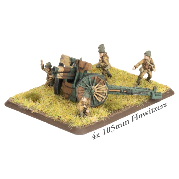 105mm Howitzer Battery (x4 guns)