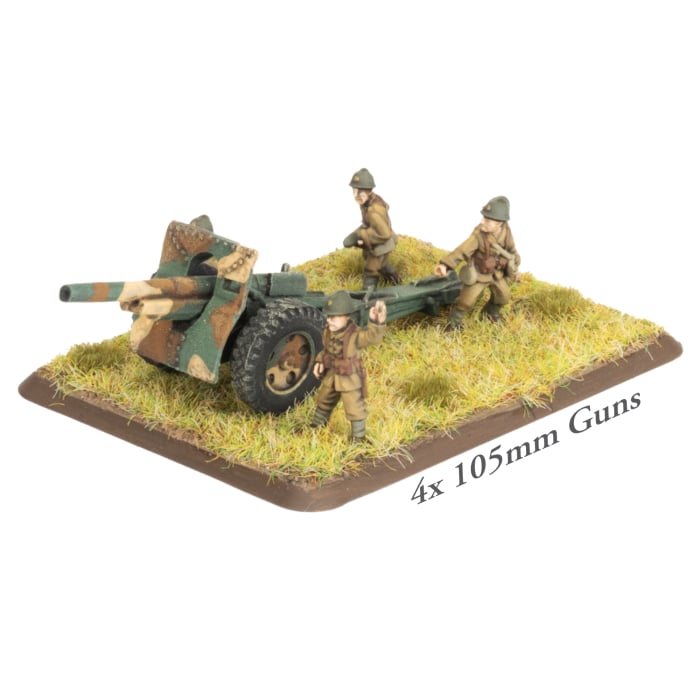 105mm Artillery Battery (x4 guns)