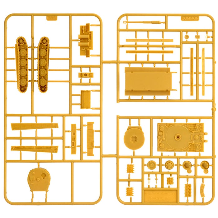 Tiger Heavy Tank Platoon (Late War x5 Tanks Plastic)