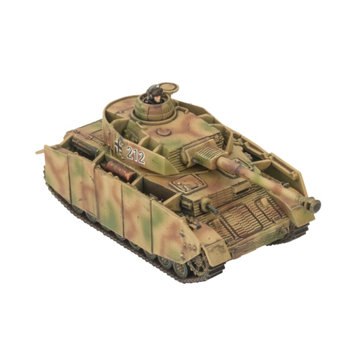 Panzer IV Tank Platoon (Late War x5 Tanks Plastic)