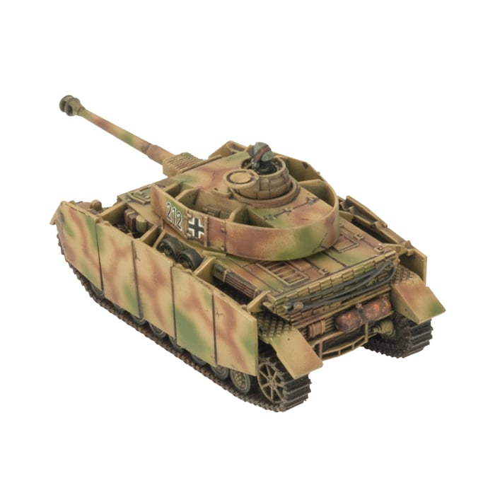 Panzer IV Tank Platoon (Late War x5 Tanks Plastic)