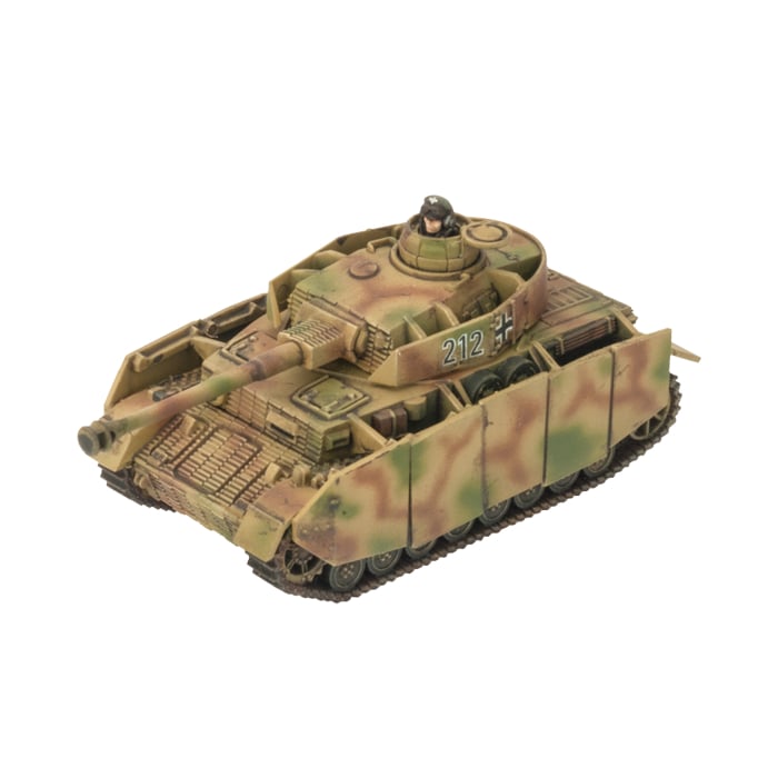 Panzer IV Tank Platoon (Late War x5 Tanks Plastic)