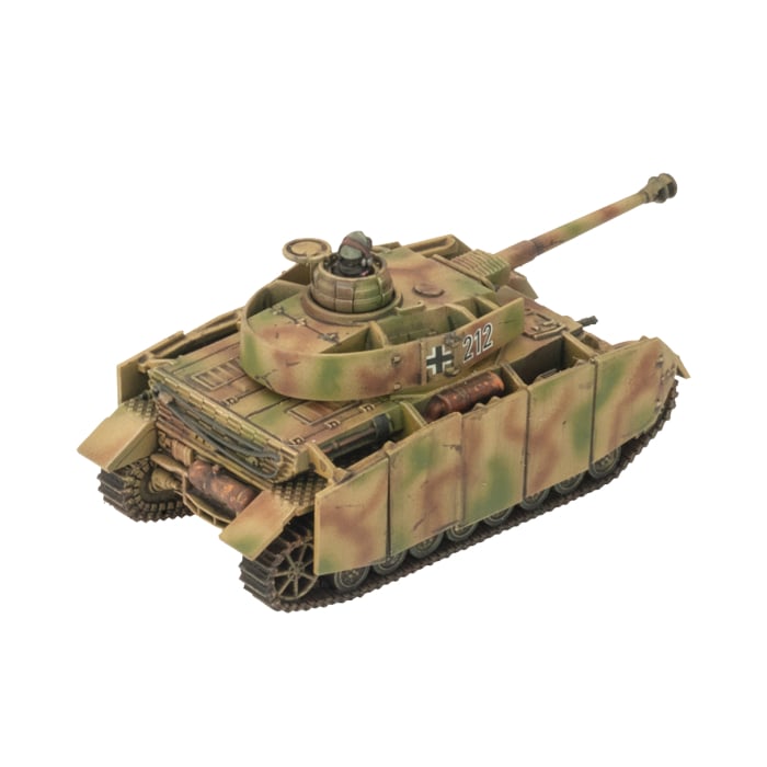 Panzer IV Tank Platoon (Late War x5 Tanks Plastic)