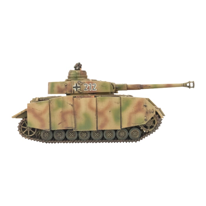 Panzer IV Tank Platoon (Late War x5 Tanks Plastic)